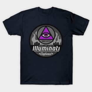 Illuminati Confirmed Purple T-Shirt